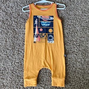 NASA sleeveless Rags to Rashes romper